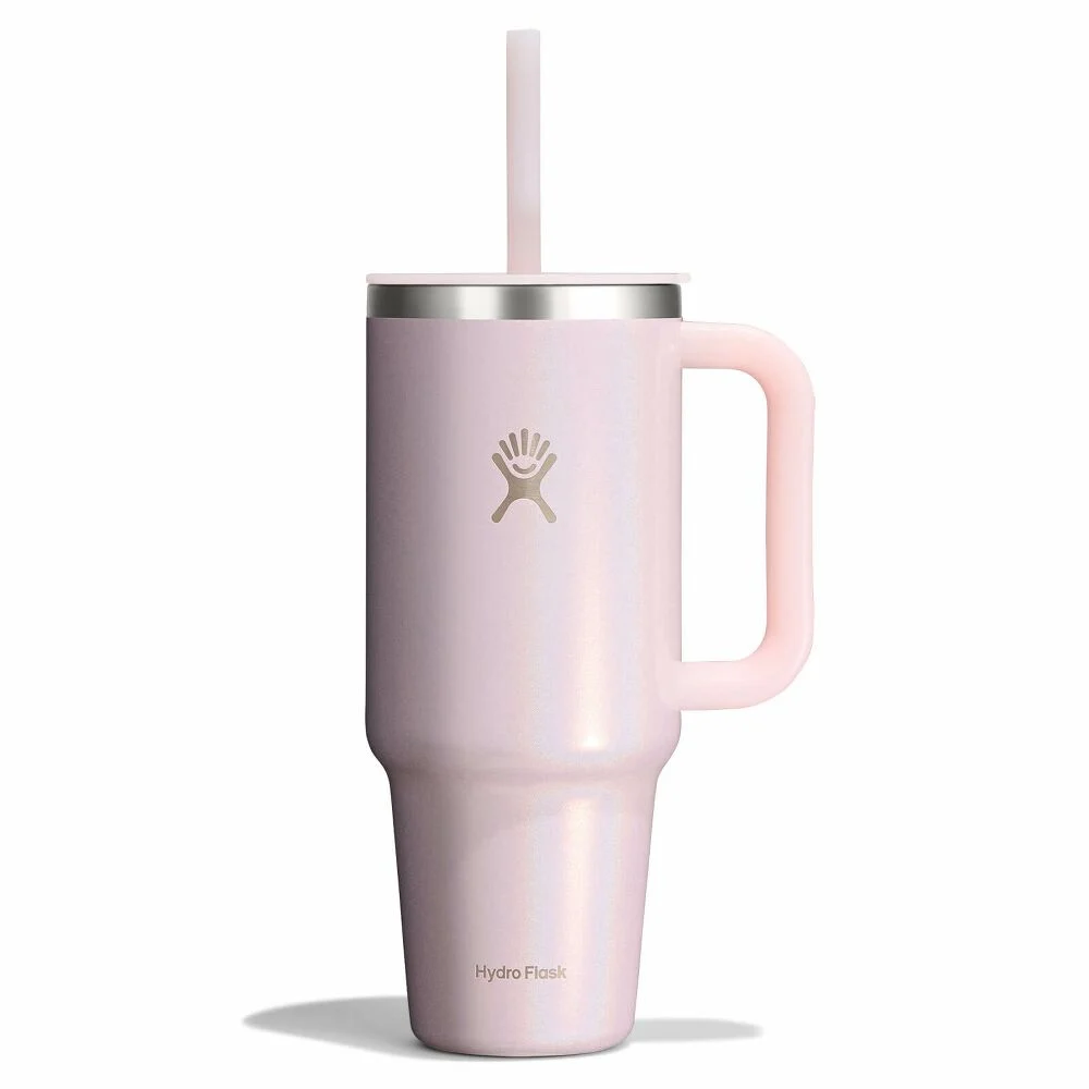 40 oz Travel Tumbler-Glimmer Pink Limited Edition