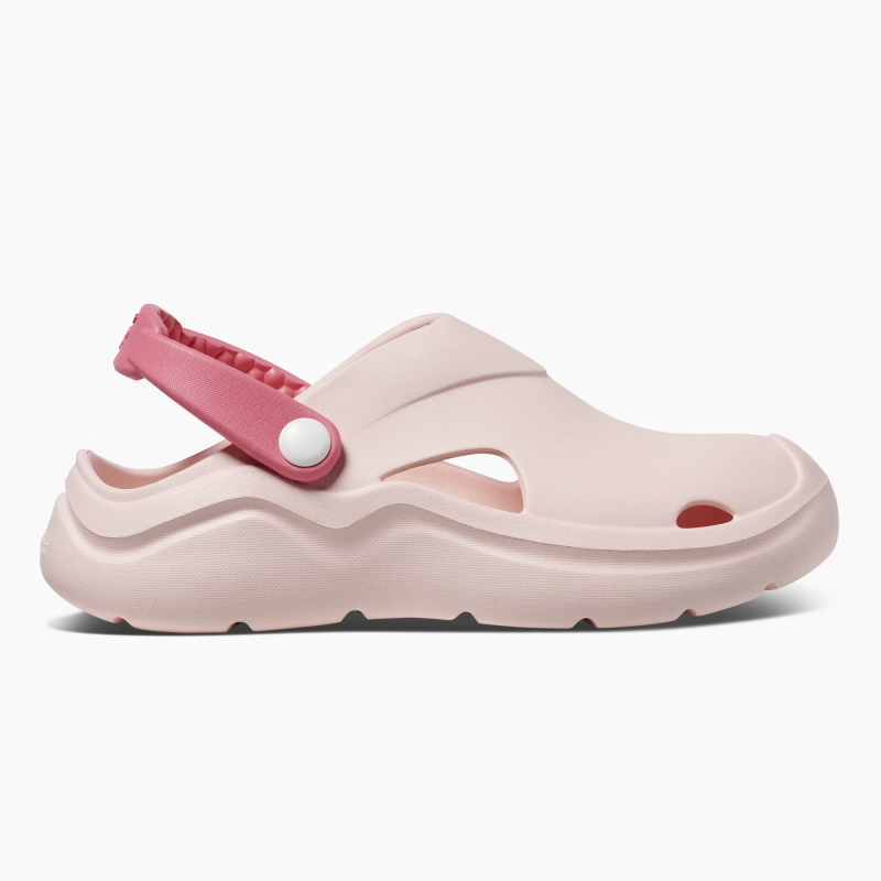 Women's Studio Clog Solid Vanilla Cream/Sugar Coral