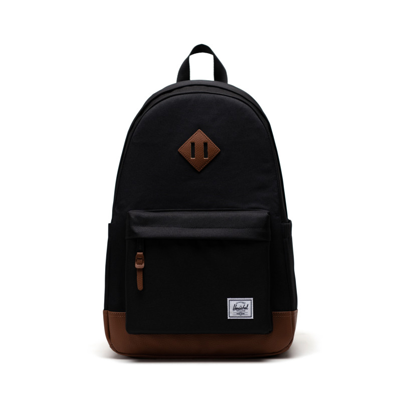 HERSCHEL HERITAGE BACKPACK-BLACK/TAN-24 L