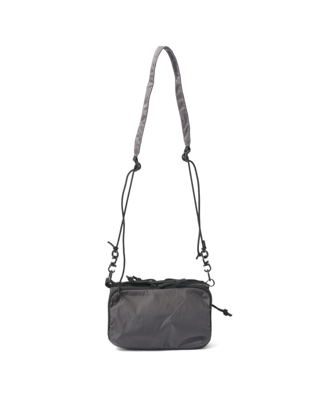 TRAVEL SHOULDER BAG / CHARCOAL - 263120