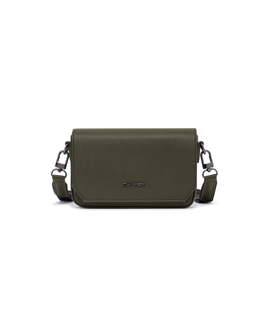 Essential Mini Crossbody Bag – Deep Olive