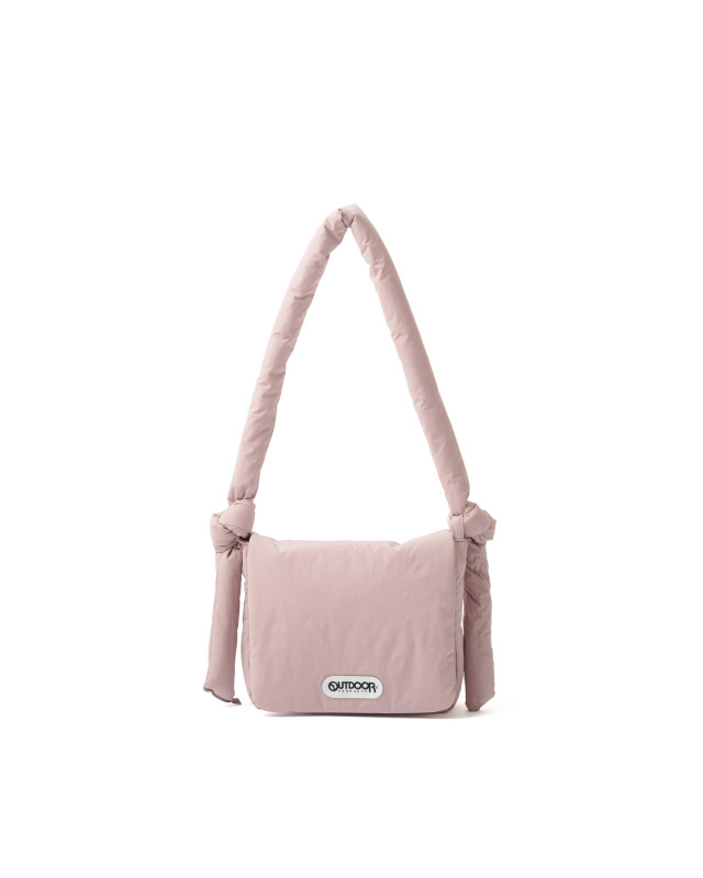 PADDED SHOULDER BAG / DUSTY PINK - 263127