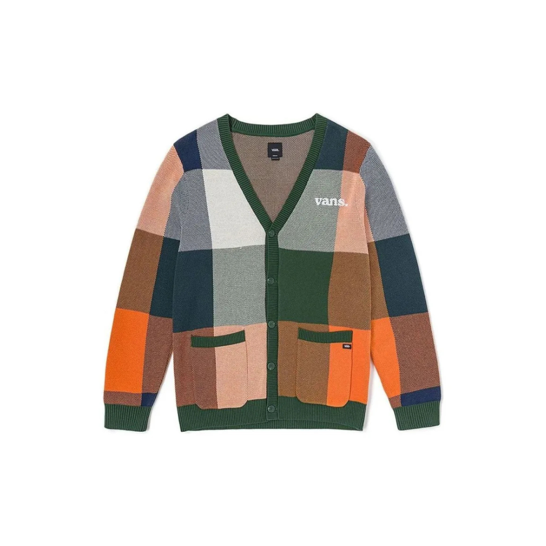 Vans-Knitted Cardigan 'Multi-Color