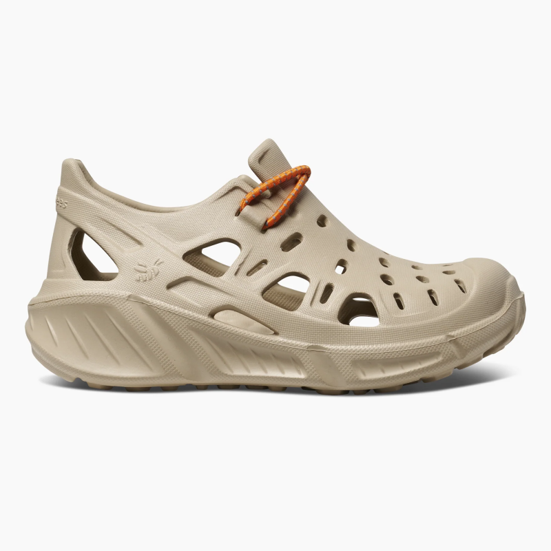 Kids Trekking Shoe Solid Driftwood/Burnt Orange