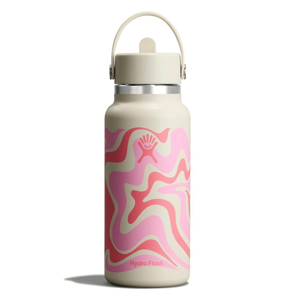 32 oz Wide Mouth with Flex Straw Cap - Callie Groove Limited Edition