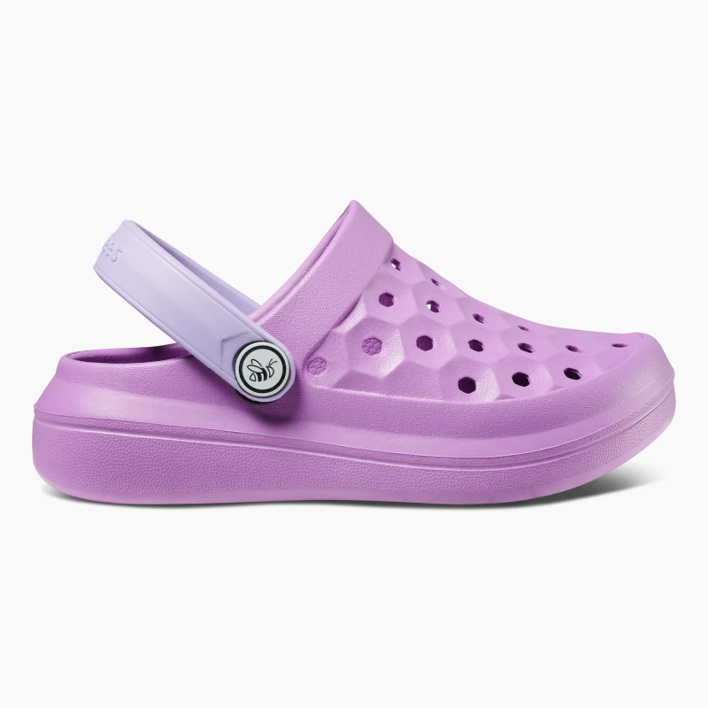 Kids Varsity Clog Solid Lavender Rose/Pastel Lilac