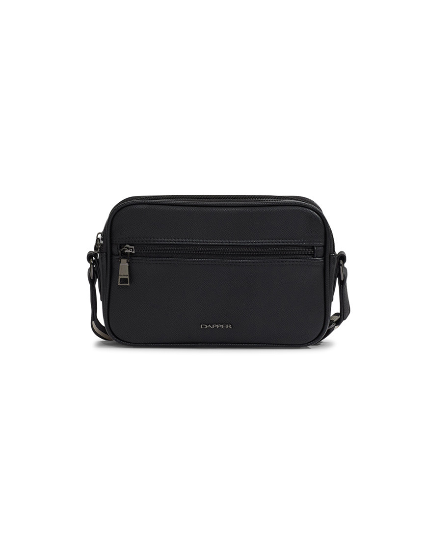 Essential Crossbody Bag with Colorblock Strap