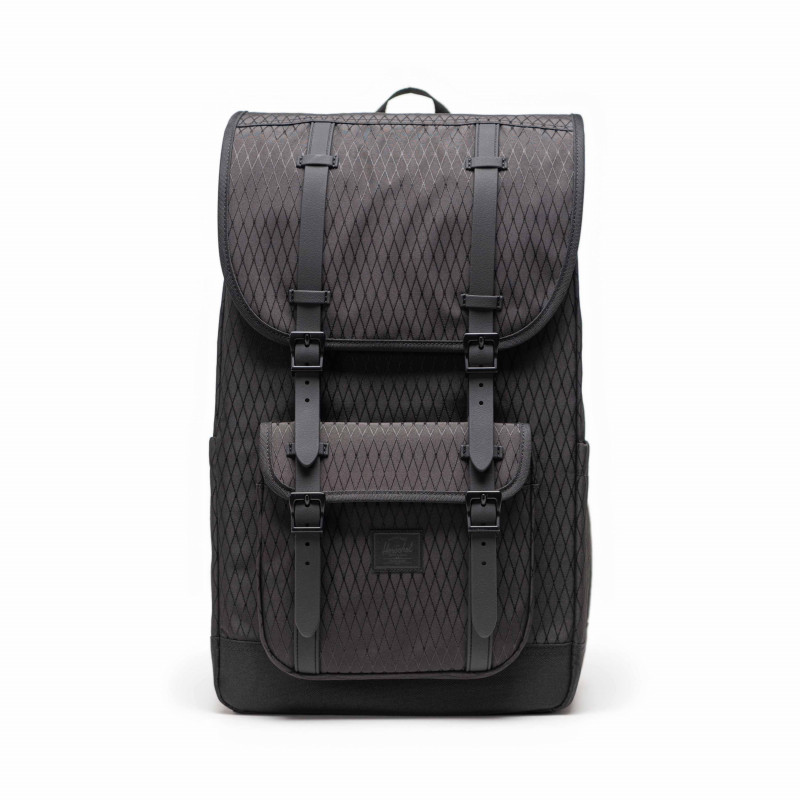 HERSCHEL LITTLE AMERICA 30 L - BLACK DMND/BK