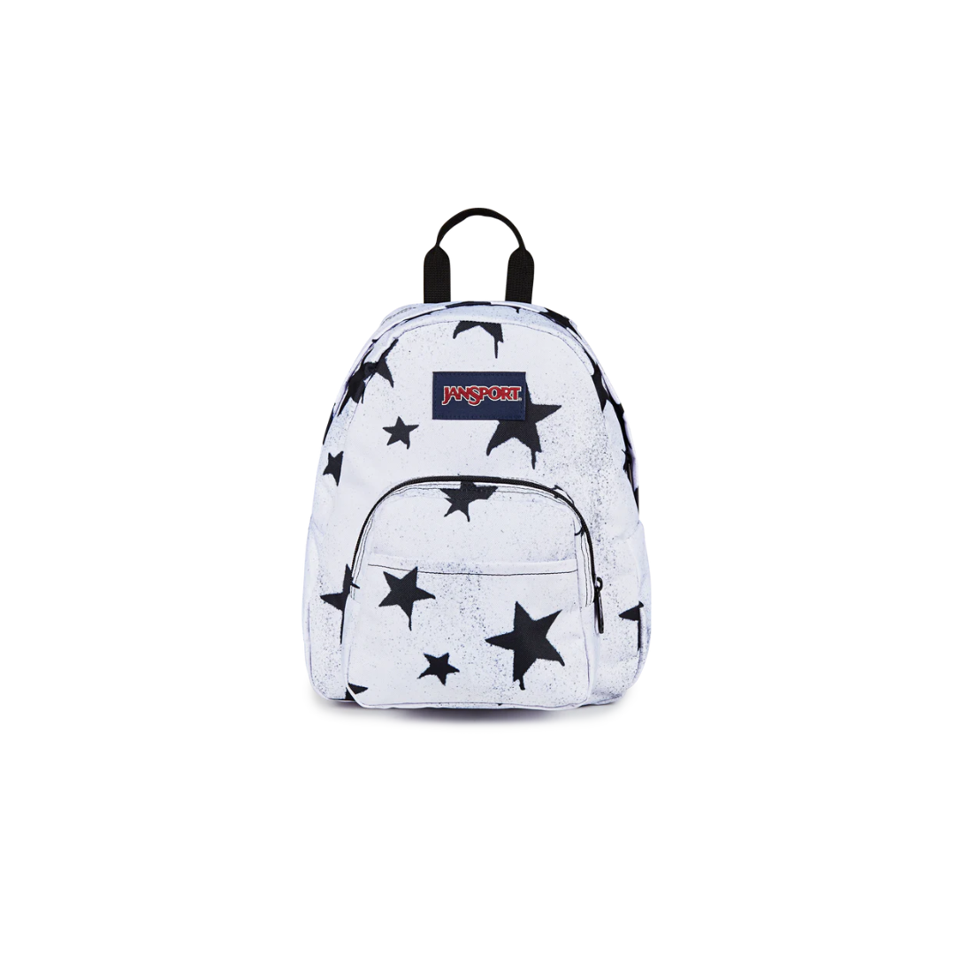 Half Pint Mini Backpack-Sprayed Stars Black