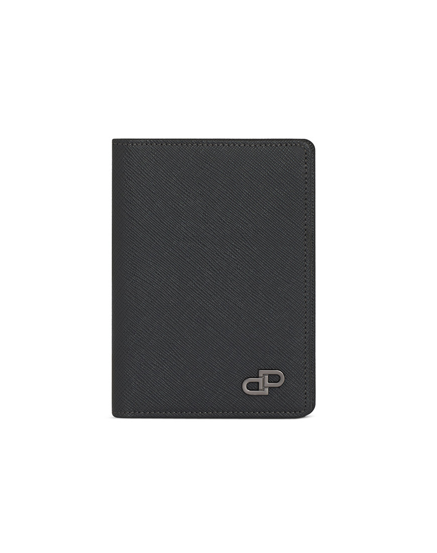 DP Iconic Saffiano Passport Holder