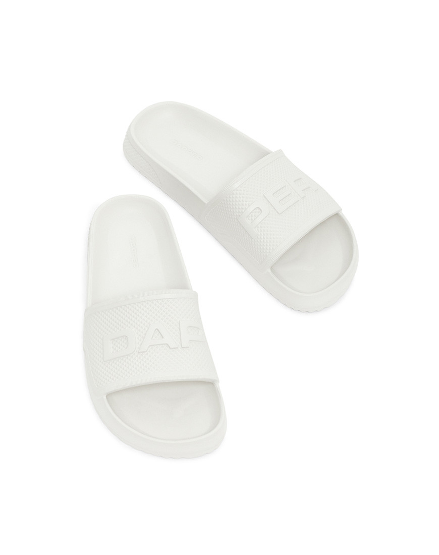Iconic Comfort Pool Slide Sandals – Ivory