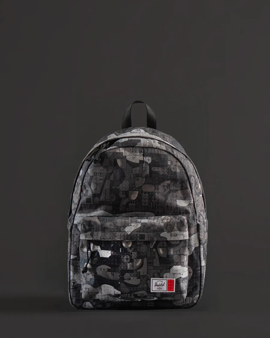 Herschel x LEGO®  Classic Backpack | XL - 30L ABSTRACT BRICKS BLACK