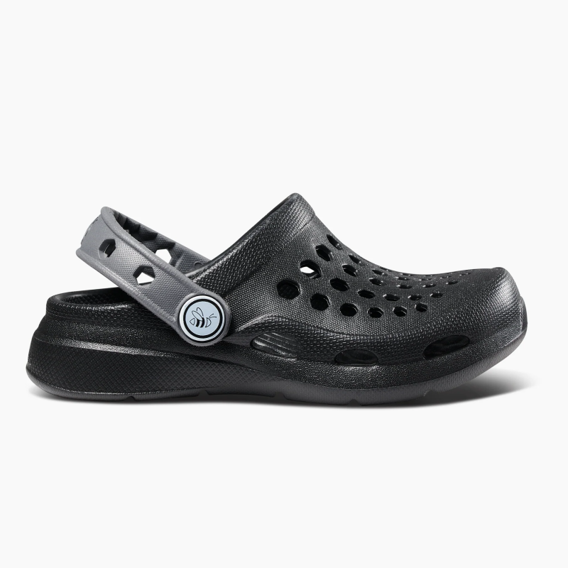 Kids Active Clog Solid Black