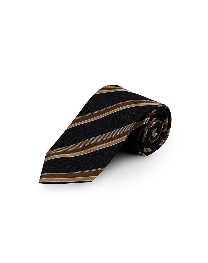7.5 cm Two-Tone Diagonal Striped Tie