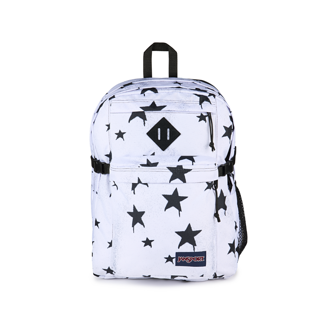 Main Campus-SPRAYED STARS BLACK