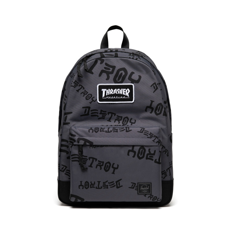 Herschel Nylon Classic Backpack | XL 30L -  ASPHALT/BLACK DESTROY
