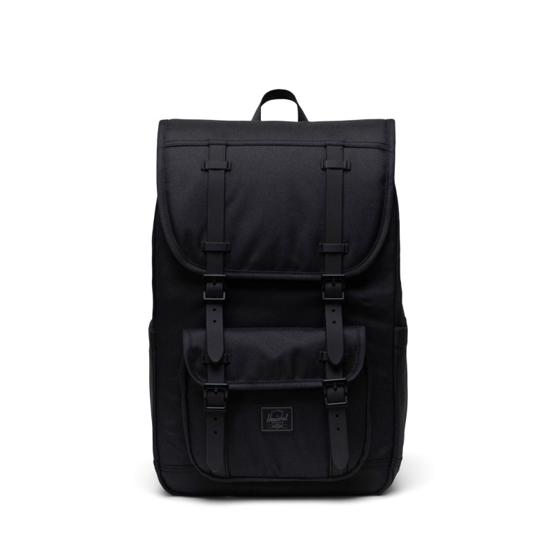 HERSCHEL LITTLE  AMERICA MID BACKPACK-BLACK TONAL-21 L