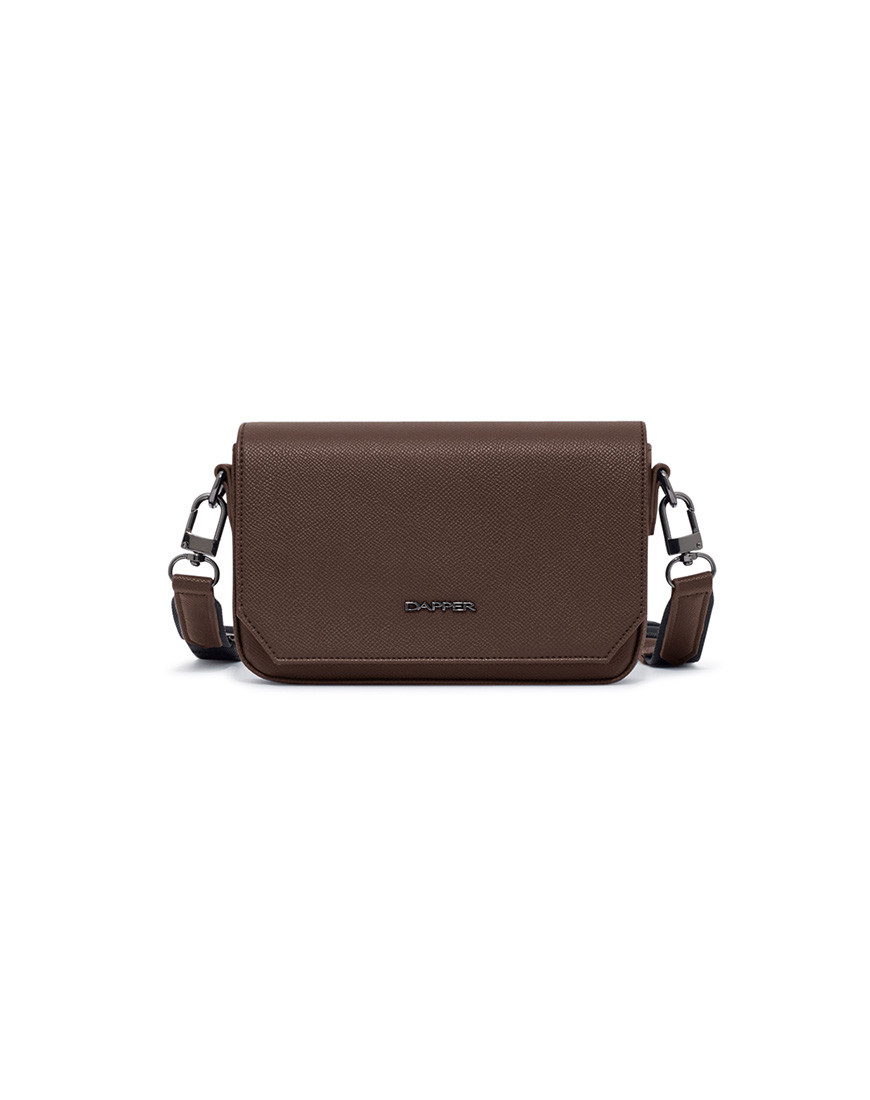 Essential Mini Crossbody Bag – Brown
