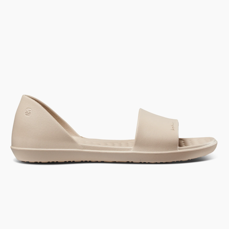 Women's Friday Flat Solid Driftwood