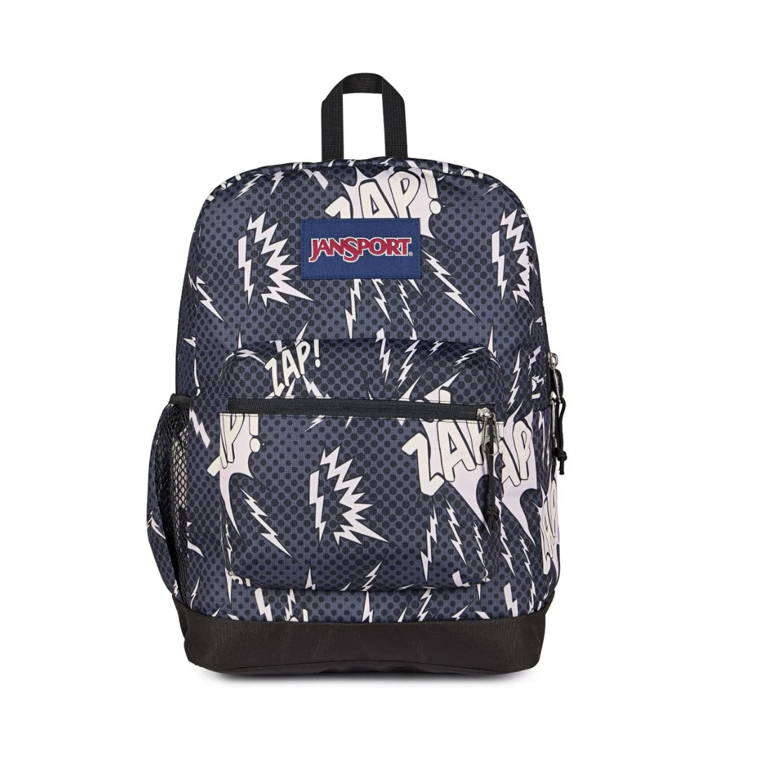 Jansport CROSS TOWN PLUS - BLACK/GRY/ CHRCL