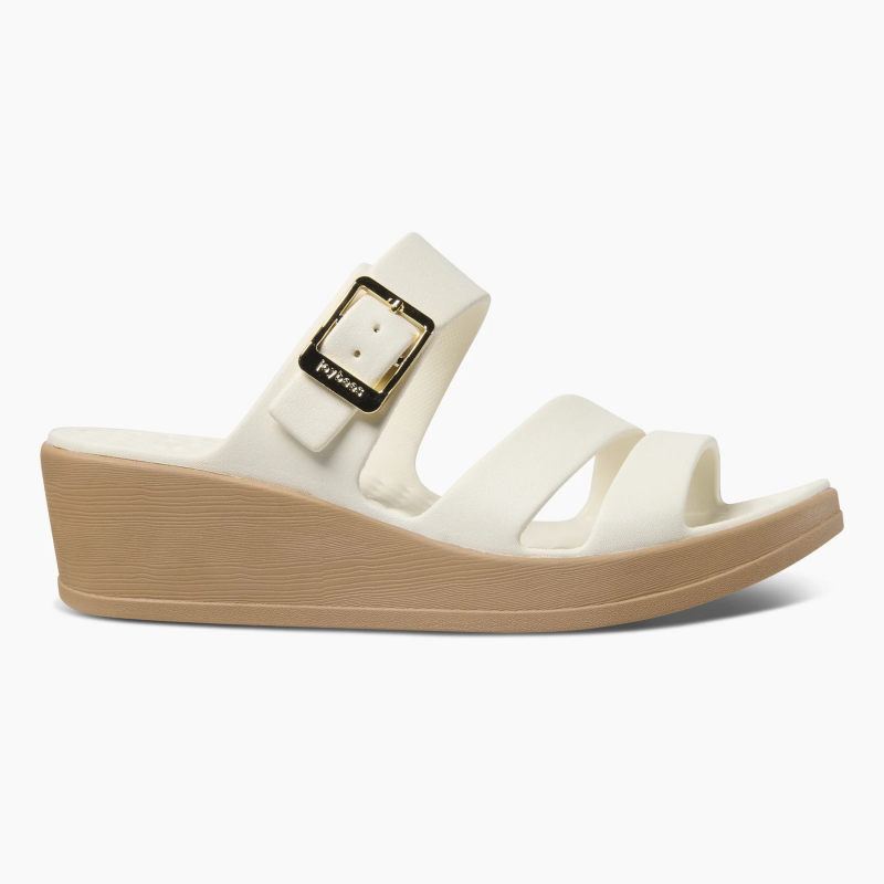 Women's Soleil Wedge Solid Bone