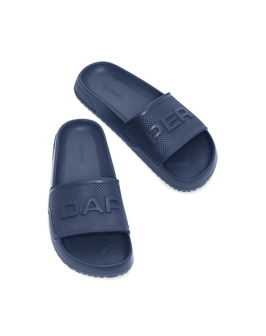 Iconic Comfort Pool Slide Sandals – Navy