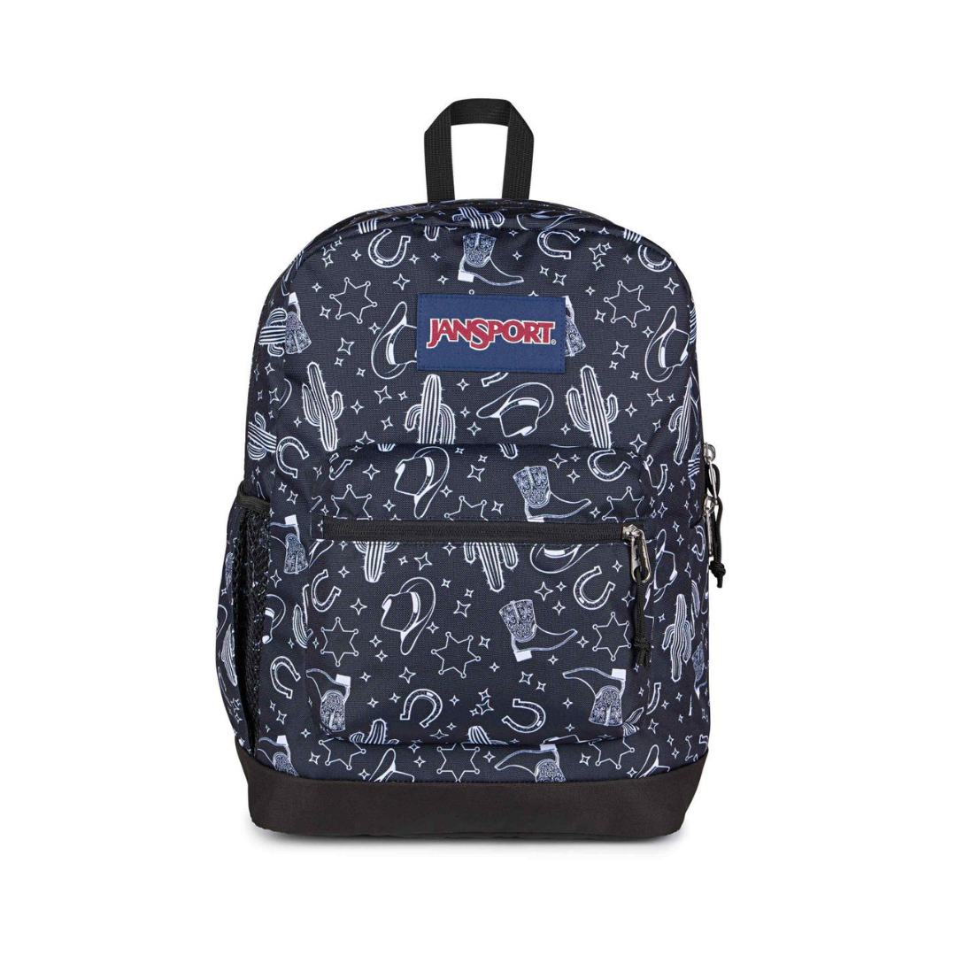 Jansport CROSS TOWN PLUS - BLACK/BLACK/ WT