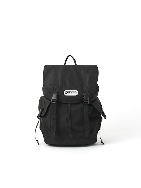 ODP FLAP BACKPACK 163108 - BLACK