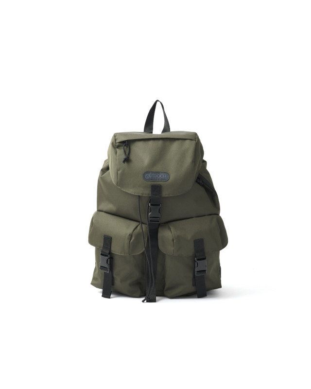FLAP BACKPACK / BLACK - 263109