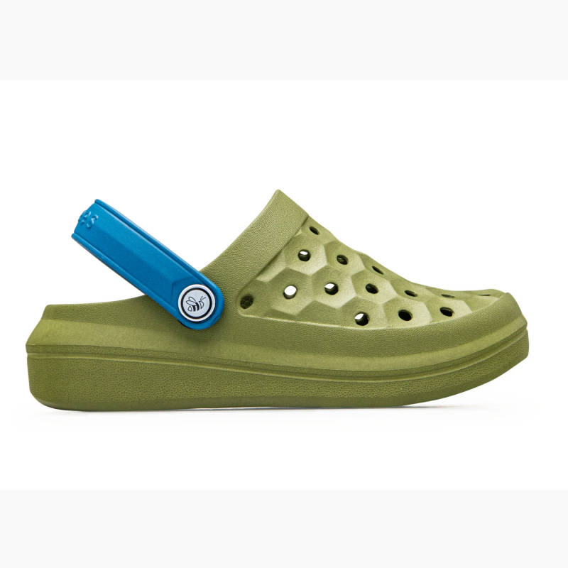 Kids Varsity Clog Solid Midnight Teal/Citrus
