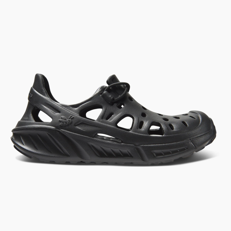 Kids Trekking Shoe Solid Black