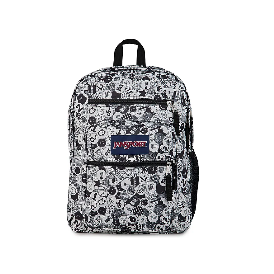 Jansport BIG STUDENT - DDLDOTSBK/ WT/GY