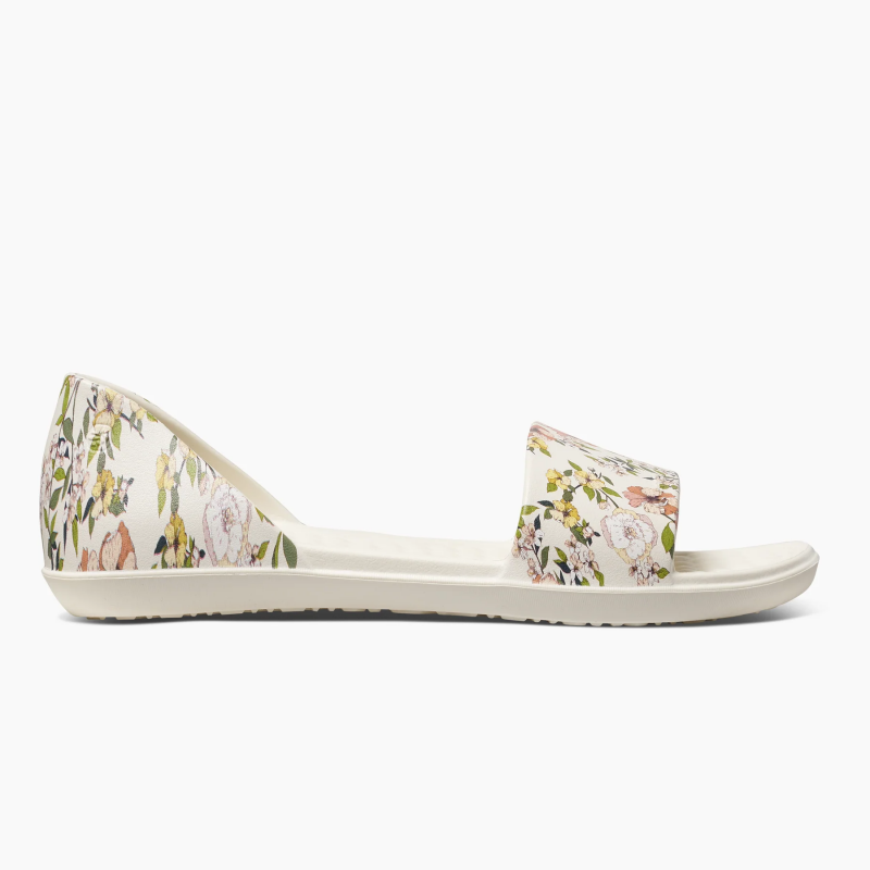 Women's Friday Flat Graphic Bone Summer Floral